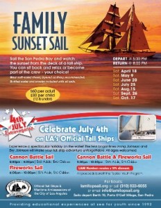 Family Sunset Sail